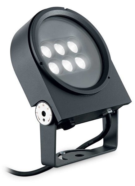 Proiettore Ulex Alluminio Antracite 1 Luce 15W 3000K Luce Calda