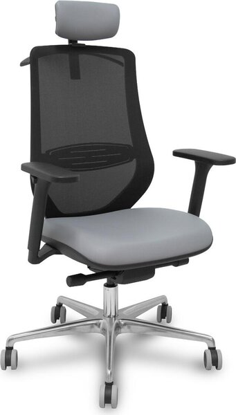 Sedia da ufficio Piqueras y Crespo R65GCRP Grigio