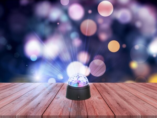 Globo 28014 - Lampada LED decorativa DISCO 6xLED/0,06W/3xAA
