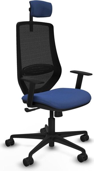 Sedia da ufficio Piqueras y Crespo D036N2W blu navy