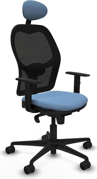 Sedia da ufficio Piqueras y Crespo 1D036N1 Blu cielo