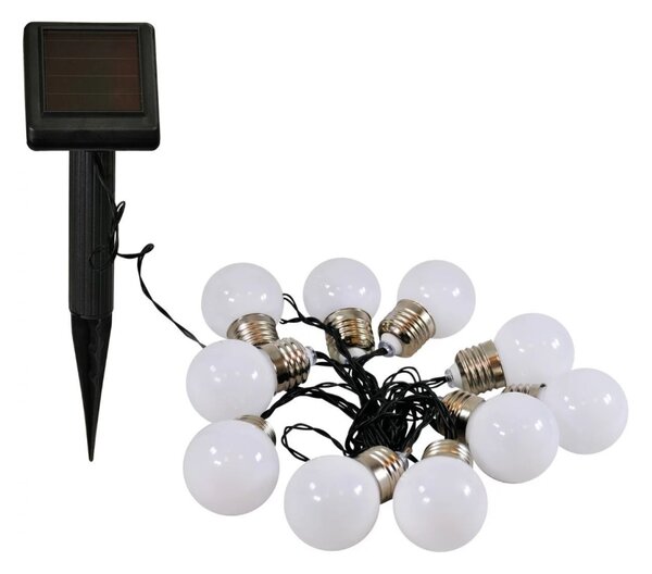 LED Catena decorativa solare LED/1,2V 300 mAh 3,8 m IP44