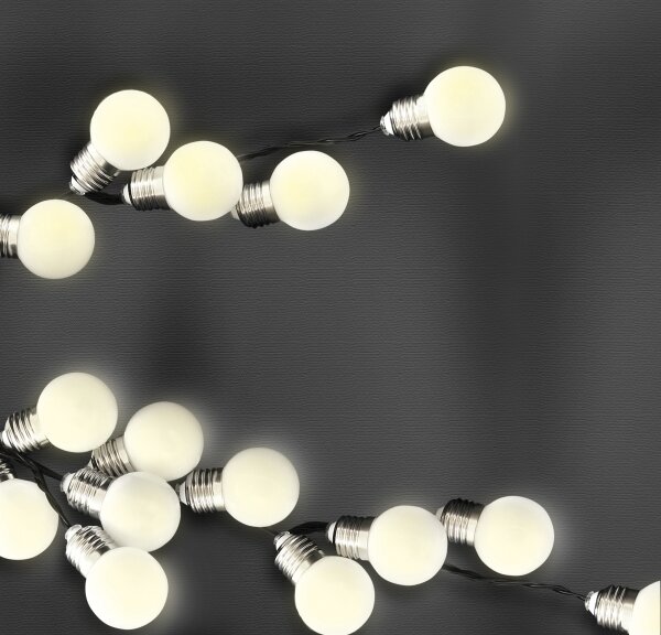 LED Catena decorativa solare LED/1,2V 300 mAh 3,8 m IP44