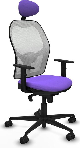 Sedia da ufficio con poggiatesta Jorquera Piqueras y Crespo 1D036N1 Viola