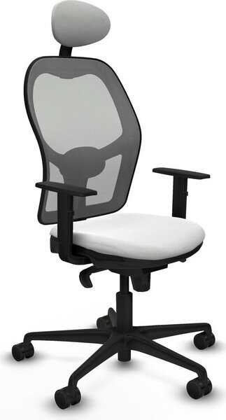 Sedia da ufficio con poggiatesta Jorquera Piqueras y Crespo 1D036N1 Bianco