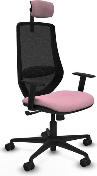 Sedia da ufficio Piqueras y Crespo D036N2W Rosa