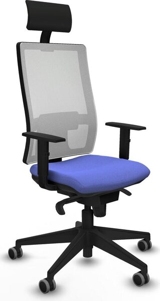 Sedia da ufficio Piqueras y Crespo 1D066G1 Azzurro