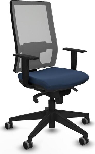 Sedia da ufficio Piqueras y Crespo 1D066G0 blu navy