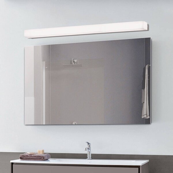 ACB ILUMINACIÓN Applique per il bagno a LED Box, 3.000 K, larghezza 89 cm