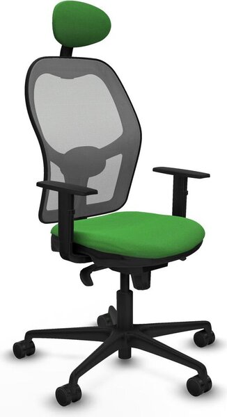 Sedia da ufficio con poggiatesta Jorquera Piqueras y Crespo 1D036N1 verde