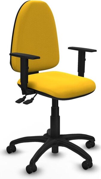 Sedia da ufficio Piqueras y Crespo B1D01RP Giallo