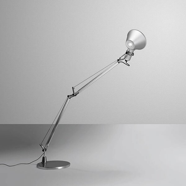 Artemide Lampada da tavolo LED Tolomeo Midi, 2.700K, alluminio