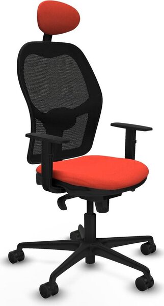 Sedia da ufficio Piqueras y Crespo 1D036N1 Arancione scuro