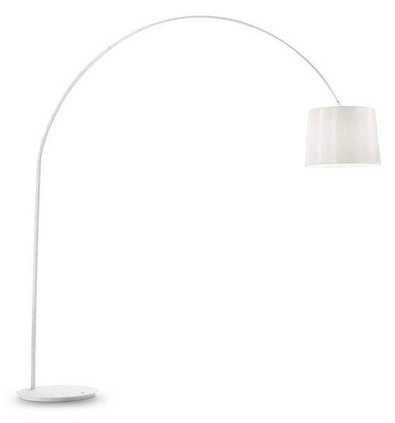 Lampada Da Terra Moderna Dorsale 1 Luce Bianco