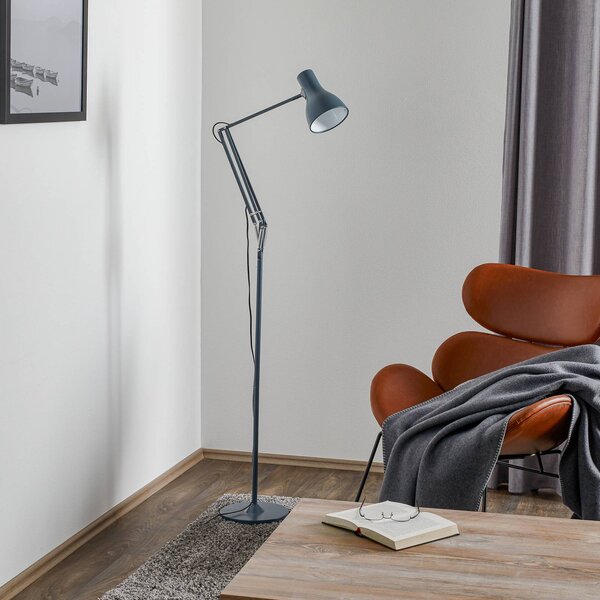 Anglepoise Type 75 lampada da terra, ardesia