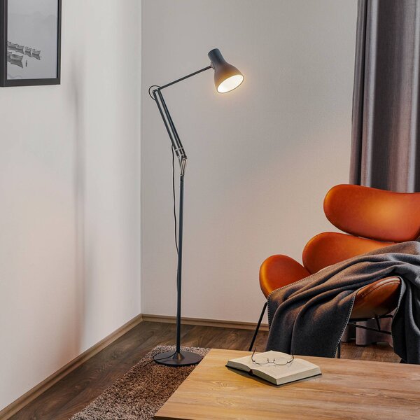 Anglepoise Type 75 lampada da terra, ardesia