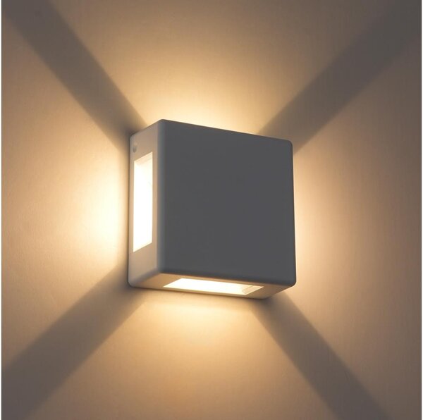 Brilagi - Applique da esterno QUADRAY LED/6W/230V bianco IP54
