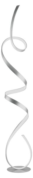 Ondaluce - Lampada da terra LED dimmerabile LUMEN LED/30W/230V 160 cm colore argento