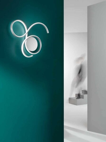 Ondaluce - Lampada da parete LED dimmerabile TWIST LED/57W/230V bianca