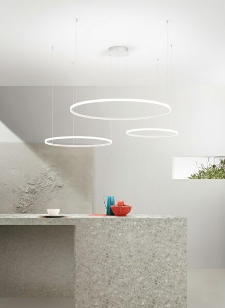 Ondaluce - Lampada a sospensione LED dimmerabile su cavo SOEL LED/28W/230V+LED/38W+LED/47W