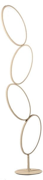 Ondaluce - Lampada da terra LED dimmerabile RICE LED/38W/230V 166 cm oro