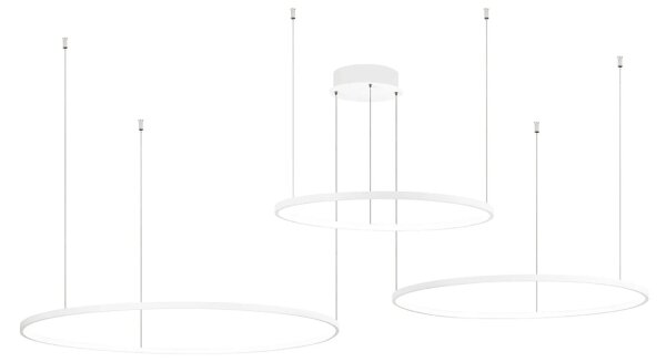 Ondaluce - Lampada a sospensione LED dimmerabile su cavo SOEL LED/28W/230V+LED/38W+LED/47W