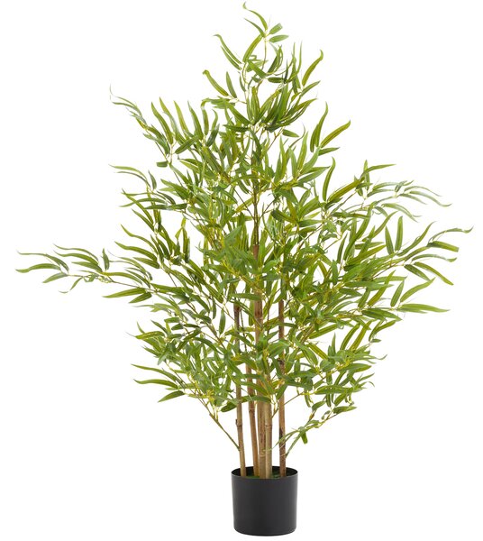 Tectake albero di bambù artificiale bambosa, consistenza realistica