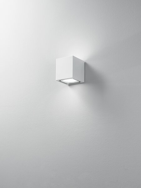 Applique Moderno Per Esterno/Interno Biemissione Bianco Totem 6826B