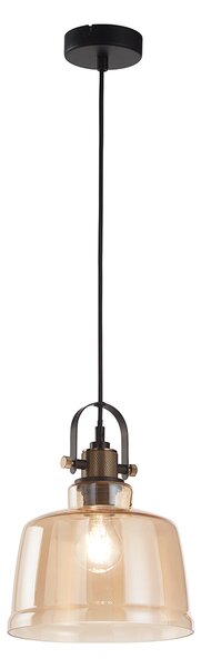 Sospensione Orientabile Vetro Ambra 1 Luce Vintage 6840AM