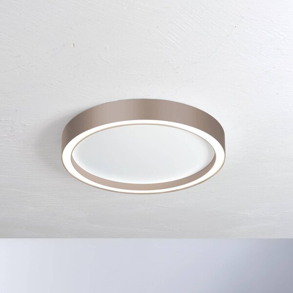 BOPP Plafoniera a LED Aura, dimmerabile, Marrone / Ruggine, Soggiorno / Sala da pranzo, Alluminio, Moderno, Plafoniera LED
