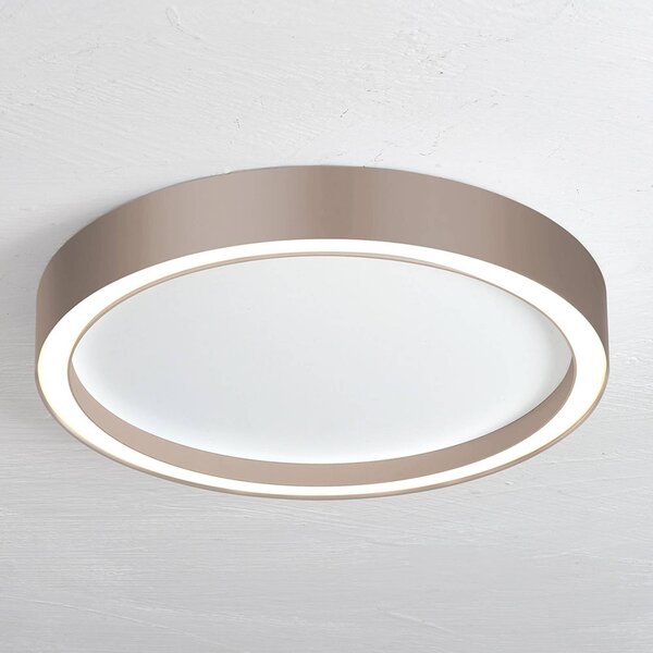 BOPP Plafoniera a LED Aura, dimmerabile, Marrone / Ruggine, Soggiorno / Sala da pranzo, Alluminio, Moderno, Plafoniera LED