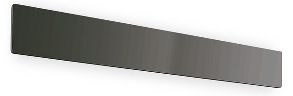 Applique Moderna Zig Zag Metallo Nero Led 30W 3000K Luce Calda