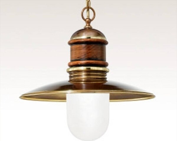 Cremasco Lampada a sospensione decorativa Faro 36 cm