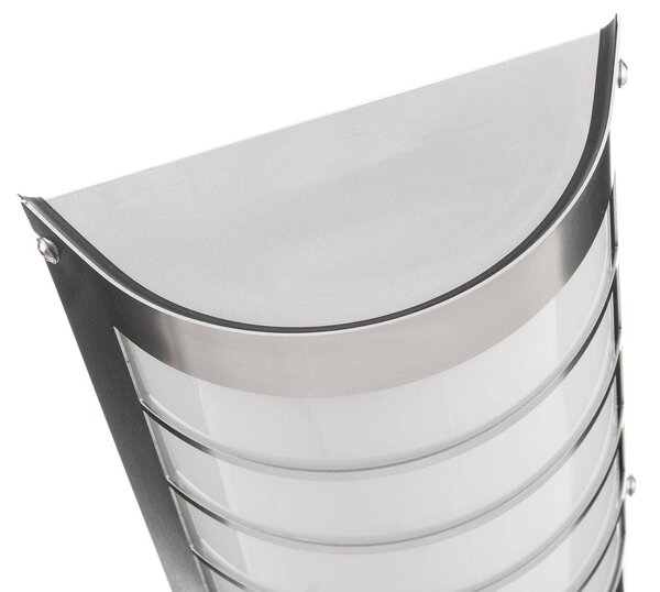 CMD Lampada LED con sensore Aqua Marco griglia in acciaio inox AQUA MARCO, Alluminio / Grigio / Zincato, Acciaio Inox, Moderno