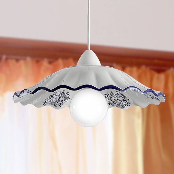 Ceramiche Romantica lampada a sospensione CELESTINA