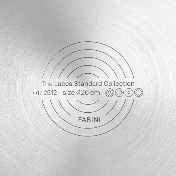 Padella in acciaio inox ø 26 cm Lucca 4.0 – FABINI