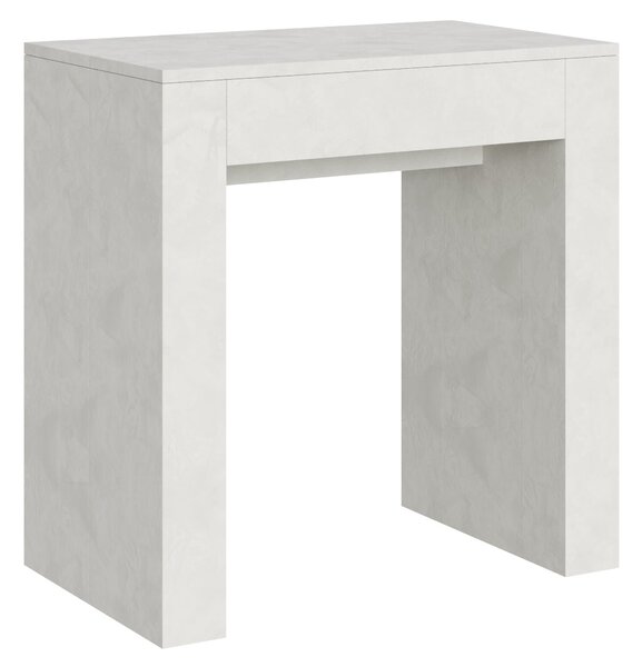 Consolle Allungabile 78-299x47x80 cm in Nobilitato Bianco
