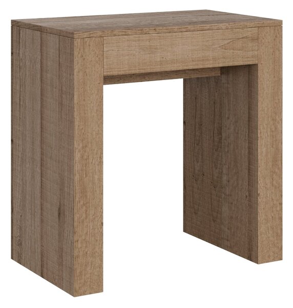 Consolle Allungabile 78-299x47x80 cm in Nobilitato Marrone