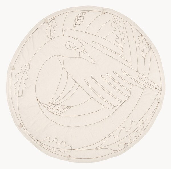 Tappetino da gioco in cotone Swan