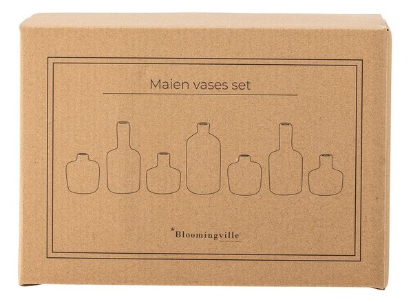 Set di vasi in gres 7 pz (altezza totale 14 cm) Maien – Bloomingville