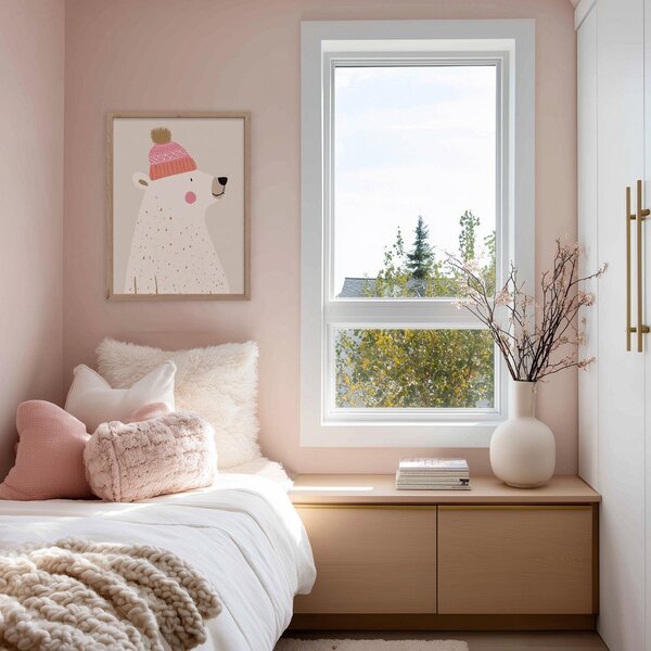Quadro da bambini 30x40 cm White Bear – Styler