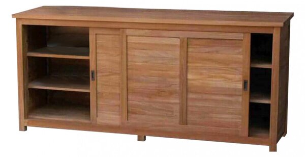 Mobile Weston 200x60x90 h cm in Legno Marrone
