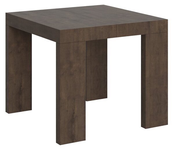 Tavolo Allungabile 90-246x90x77 cm Roxell Noce