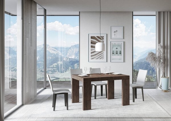 Tavolo Allungabile 120/224x90x77 cm Roxell Noce