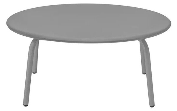 Tavolino da giardino rotondo in metallo ø 80 cm Yua – Blomus
