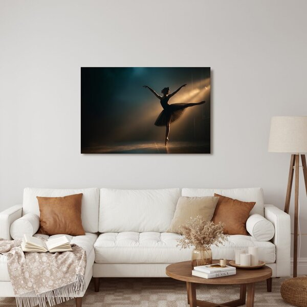 Quadro su tela – Ballerina sotto i riflettori