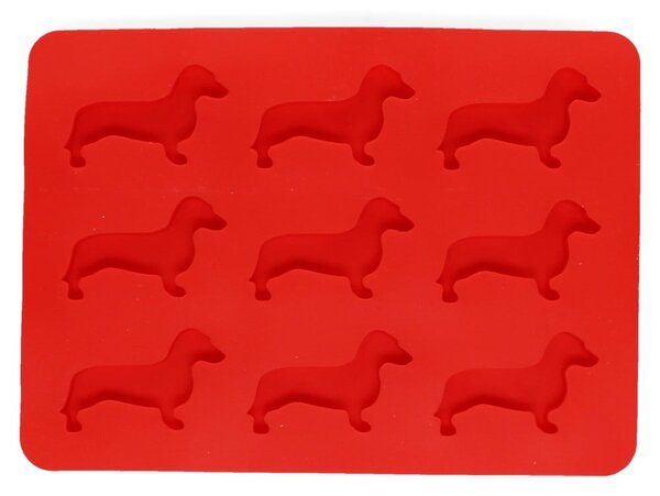 Vaschetta per ghiaccio in silicone Sausage Dog – Rex London