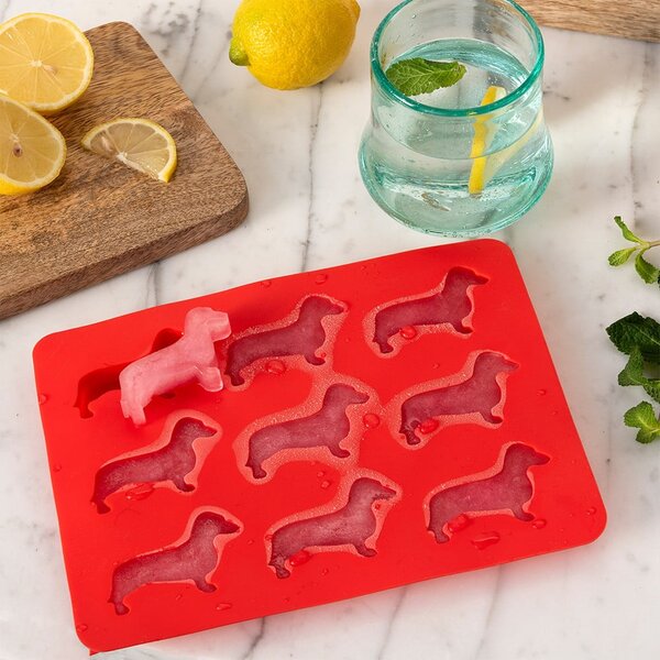 Vaschetta per ghiaccio in silicone Sausage Dog – Rex London