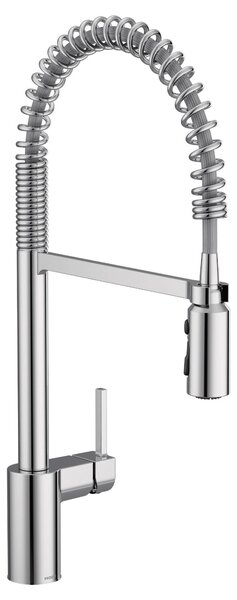 Rubinetto da cucina con funzione Power Boost, cromo, confezione singola - Tubo flessibile e 2 modalità di erogazione