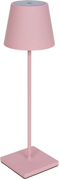 Sigor lampada da tavolo ricaricabile NUINDIE 380mm rosa tenue